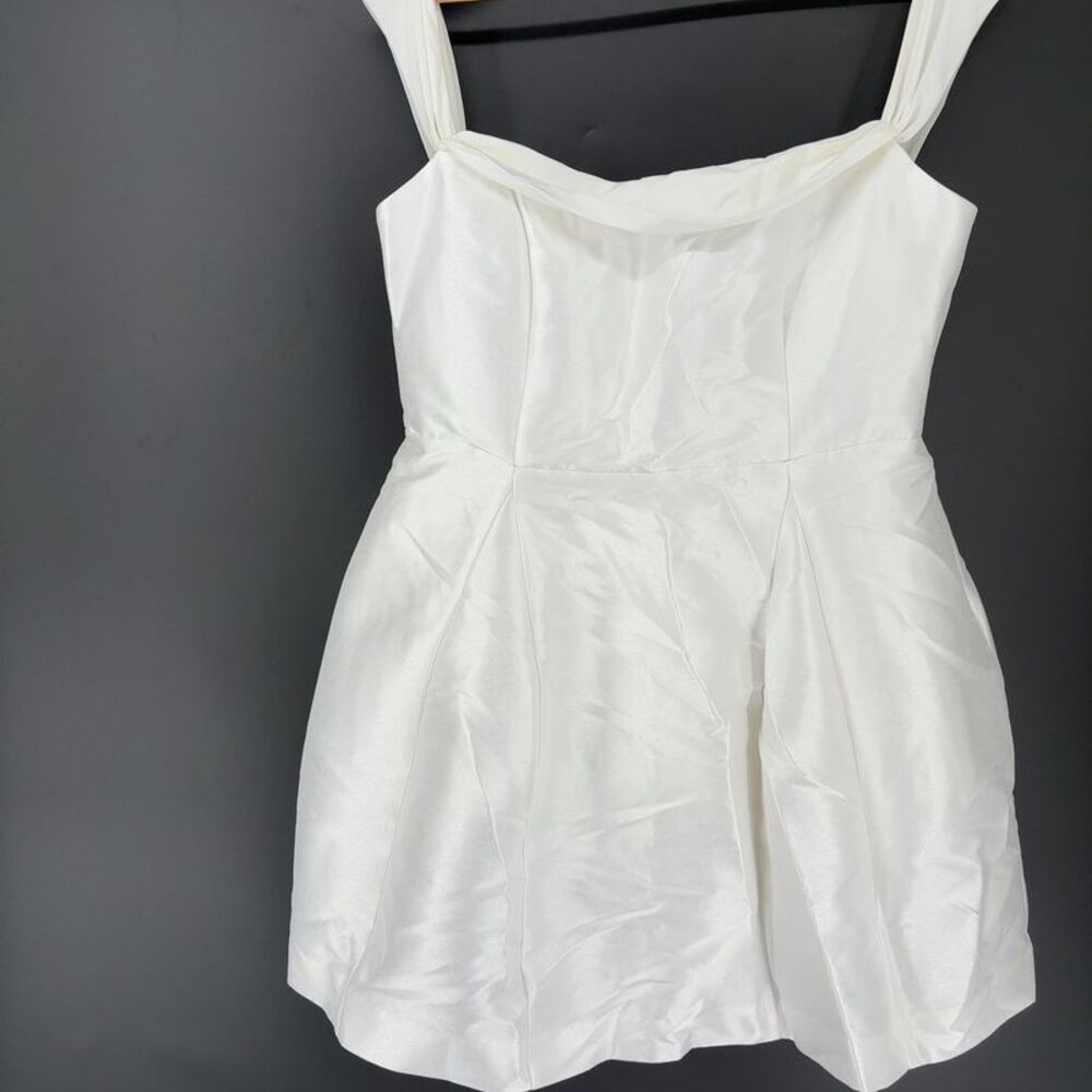 BHLDN Anthropologie White Mini Dress